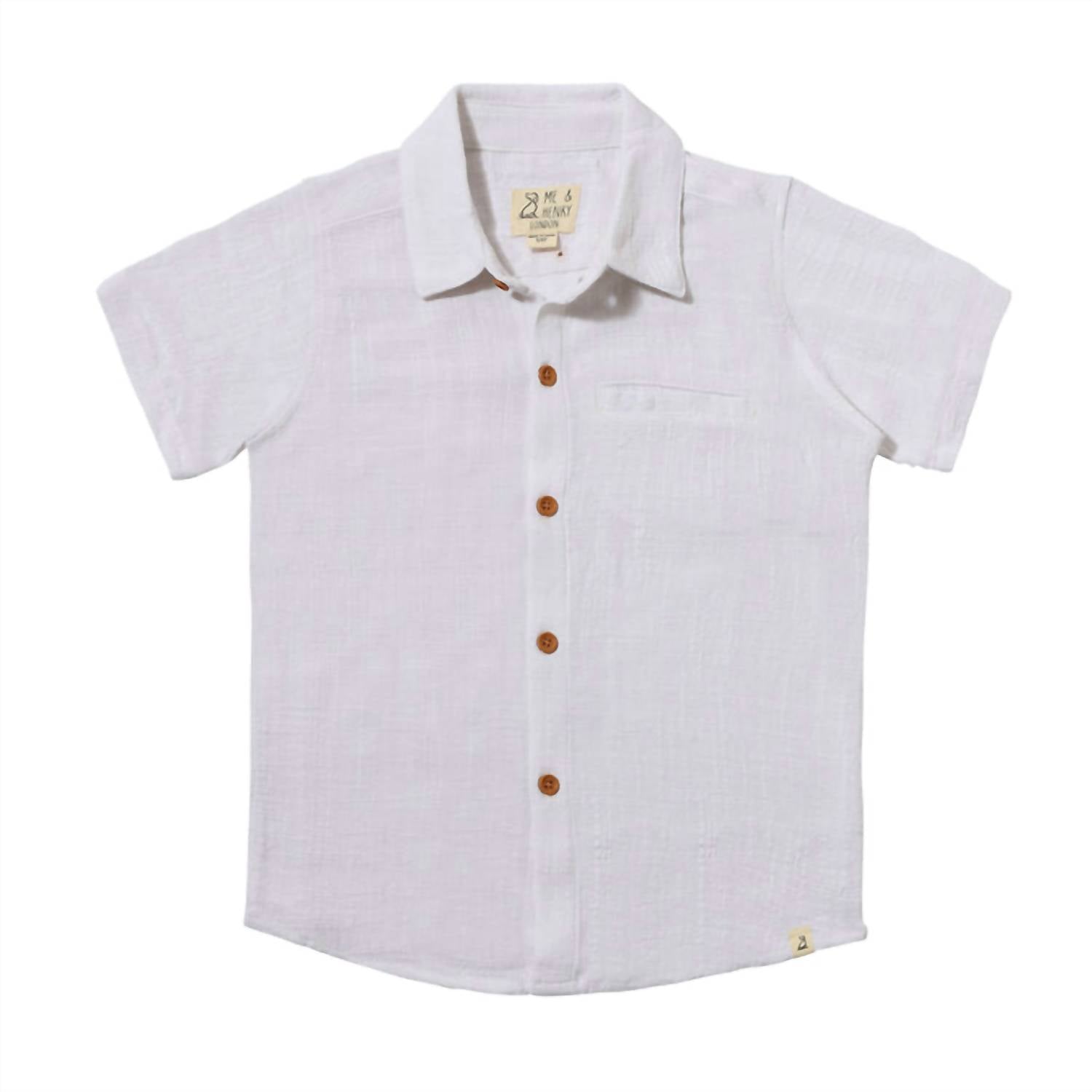 Me & Henry - Boy's Newport Woven Shirt