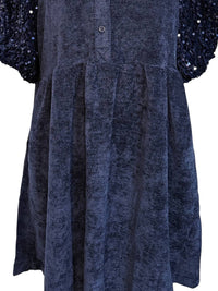 Umgee - Women's Tunic Top With Puff Sleeves