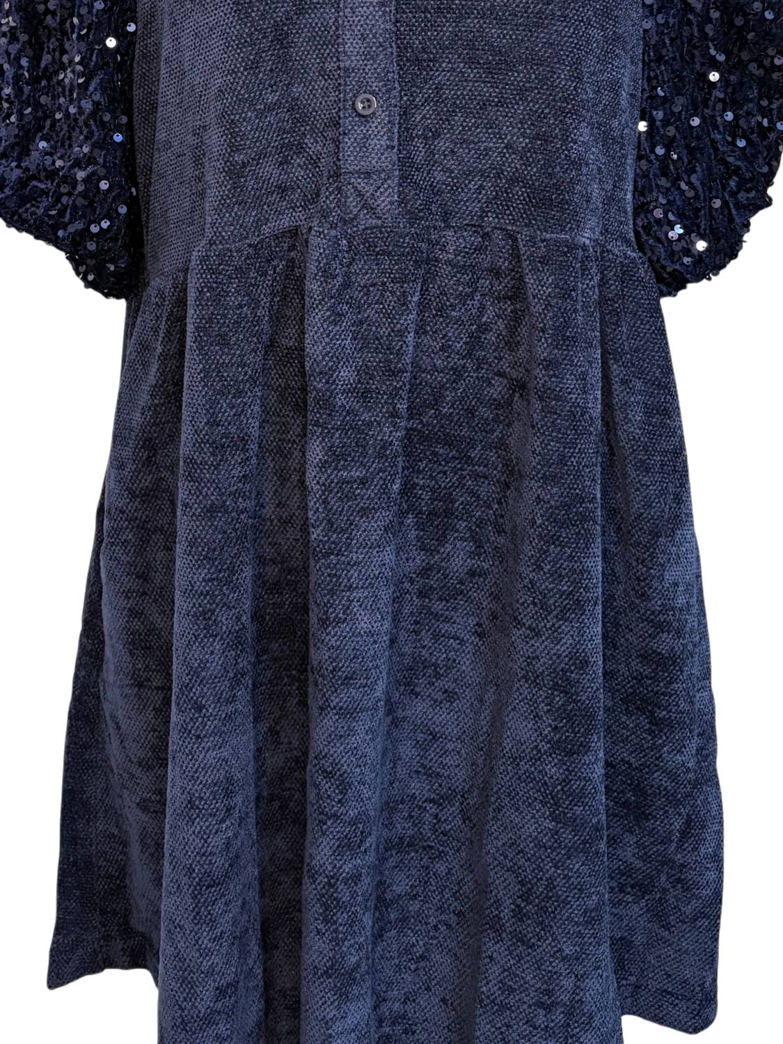 Umgee - Women's Tunic Top With Puff Sleeves