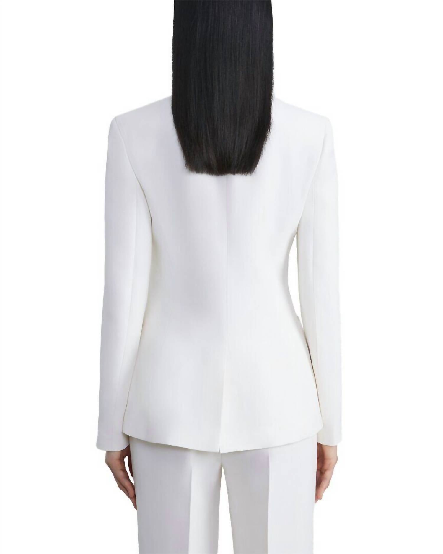 Lafayette 148 - Peak Lapel Button Blazer