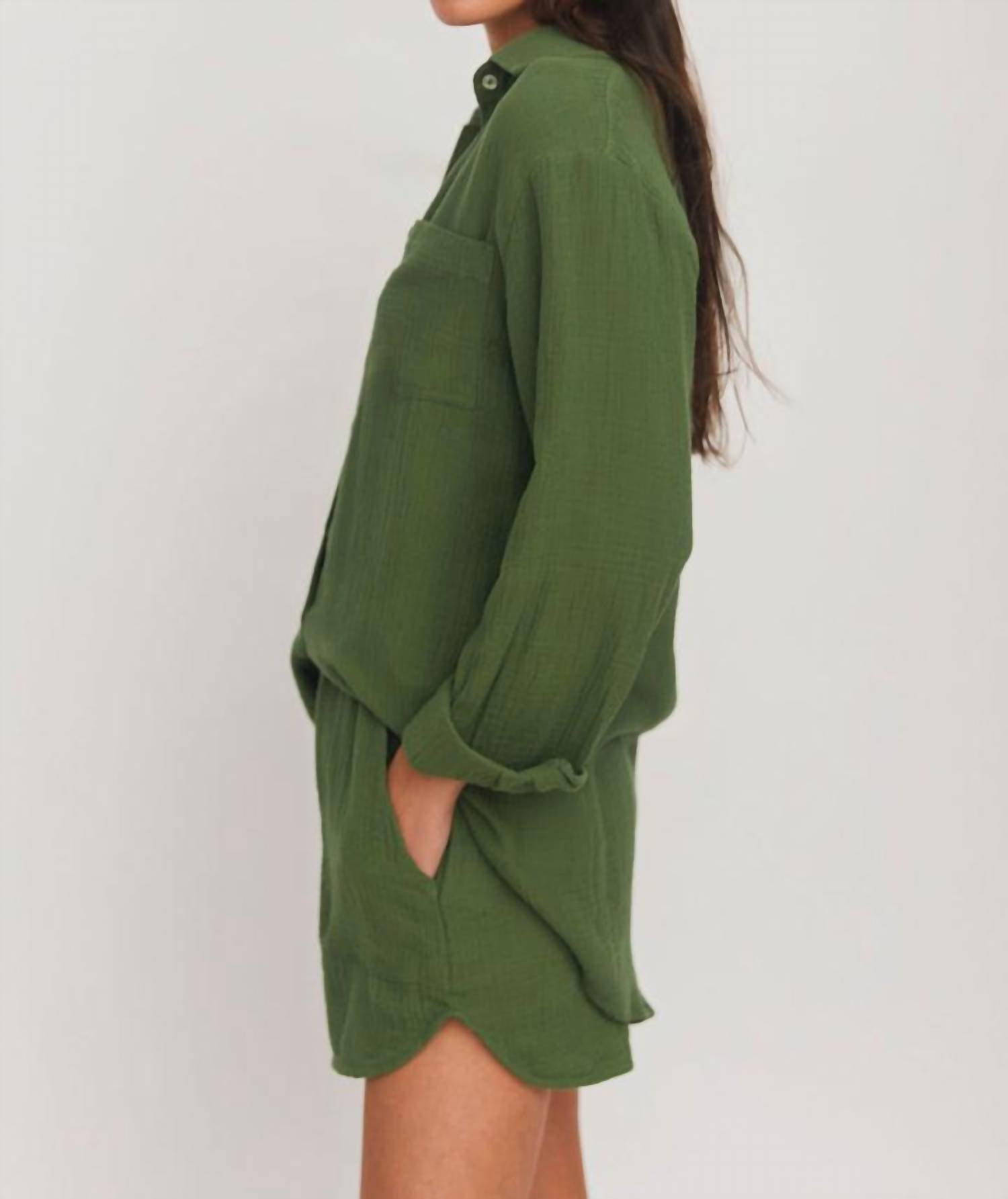 Citrine - Hampton Shirt Dress