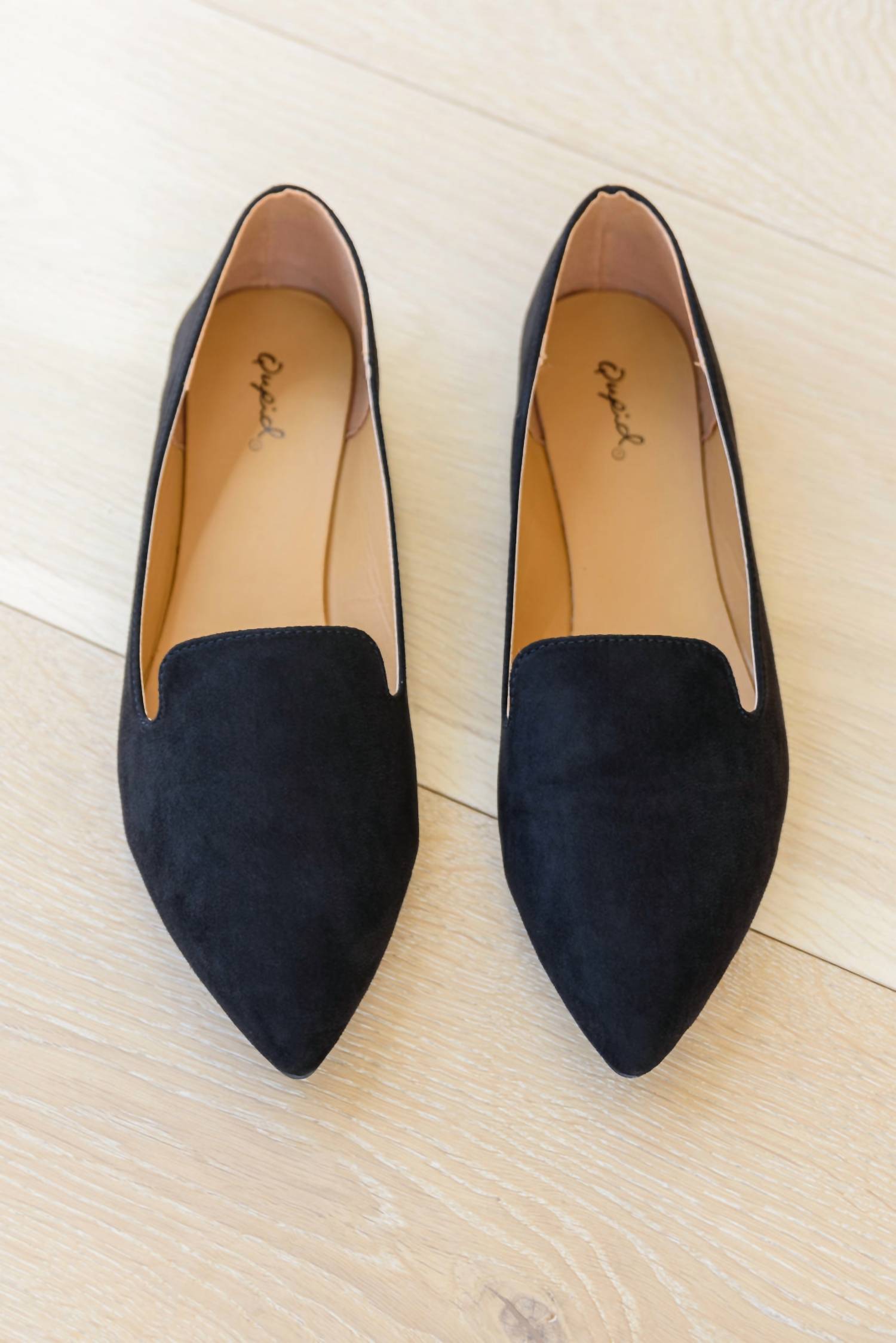 Qupid - Women's Classic Suede Flats