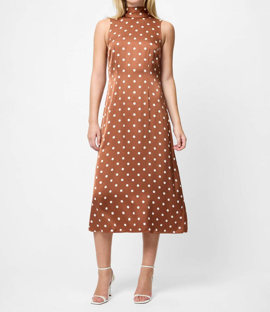 French Connection - Women's Ennis Polka Dot Midi Dress