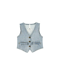 Rylee + Cru - Girls' Denim Vest