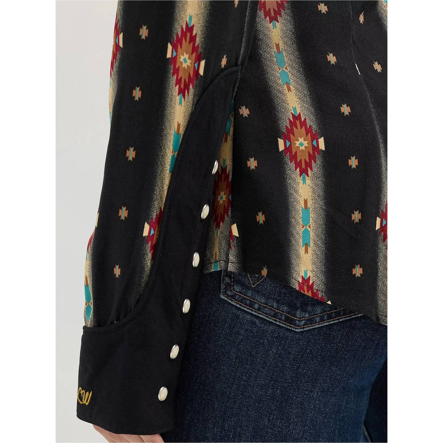 Wrangler - Women's Checotah Western Snap Shirt