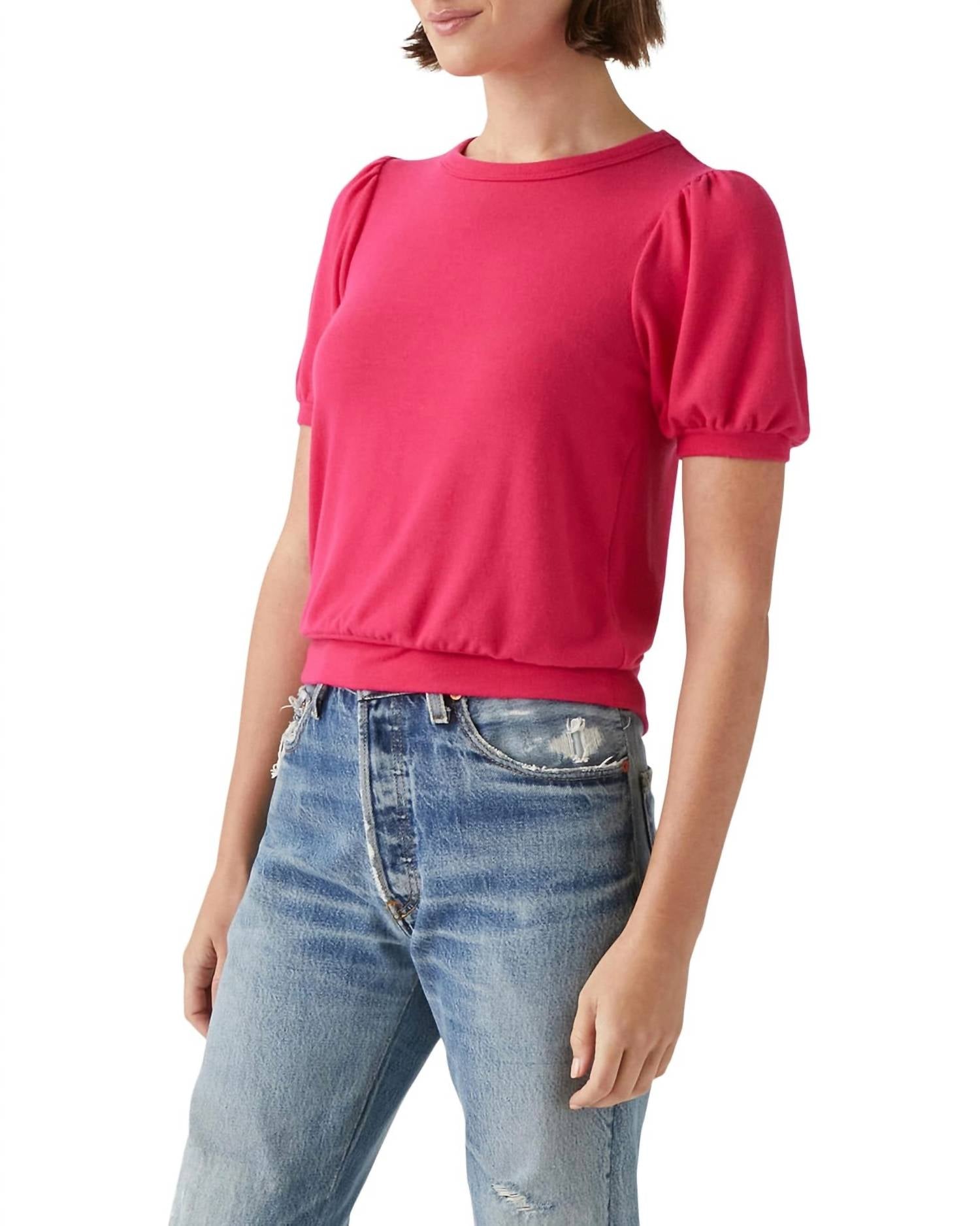 Michael Stars - Elise Puff Sleeve Top