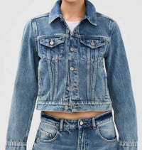 Good American - Shrunken Trucker Jacket