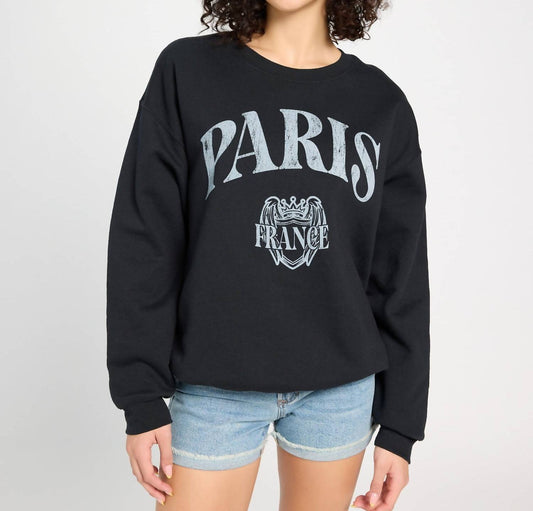 Project Social T - Paris Graphic Sweatshirt