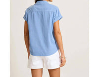 Tommy Bahama - Women's Coastal Twill Short Sleeve Top