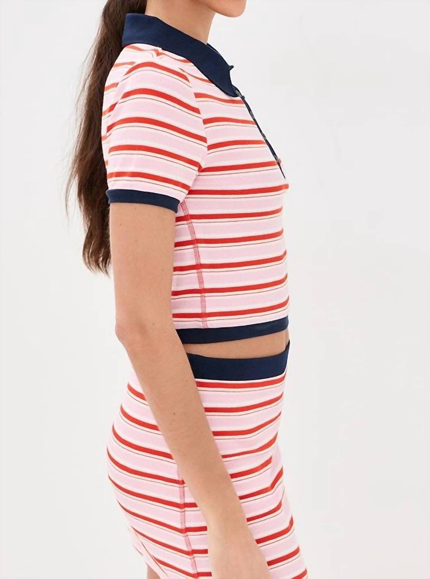 Simkhai - Marine Knit Polo