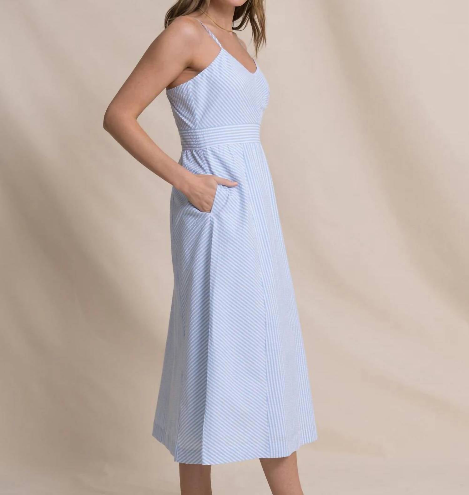 Southern Tide - Cami Seersucker Dress