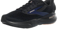 BROOKS Women's Adrenaline Gts 24 Peach Shoes in black peacoat - women's sneaker - alternate view
