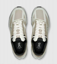 On Women's Cloudsurfer Next Shoes in fog ivory 1 - women's sneaker - alternate view