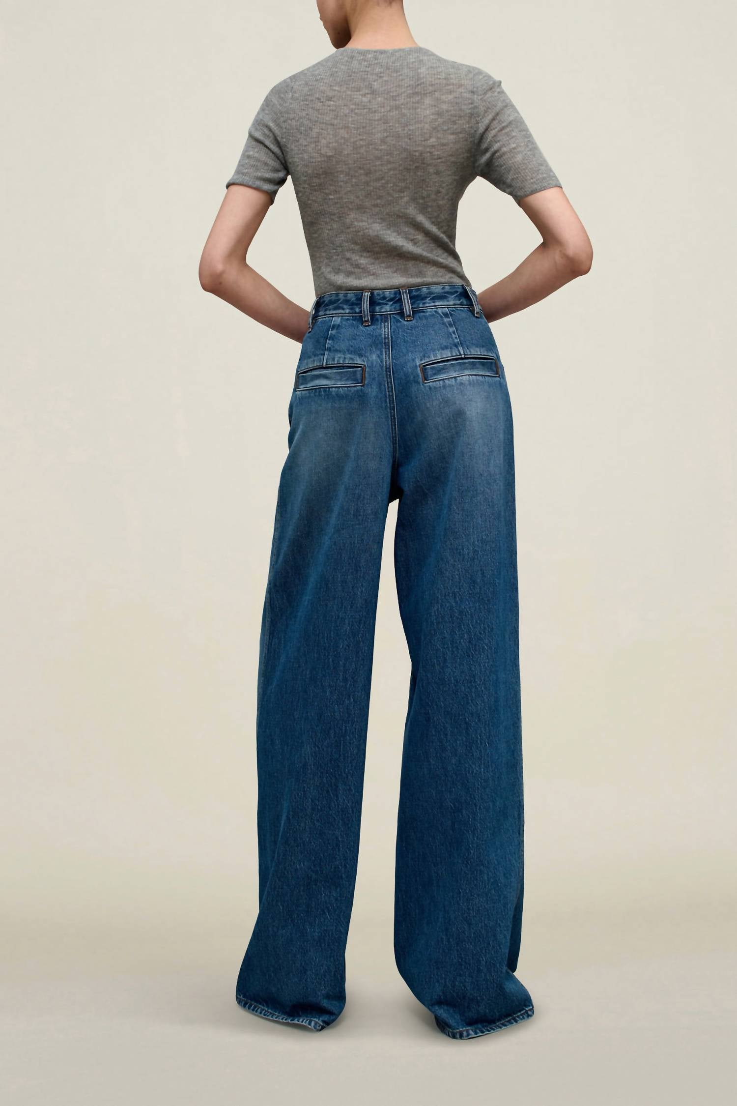 KALLMEYER Winona Jeans in americana blue - women's jeans - alternate view
