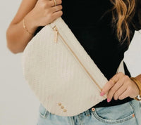 Pretty Simple - Westlyn Diagonal Woven Bum Bag