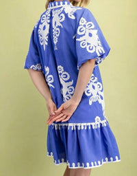 Gigio - Bold Print Mini Dress