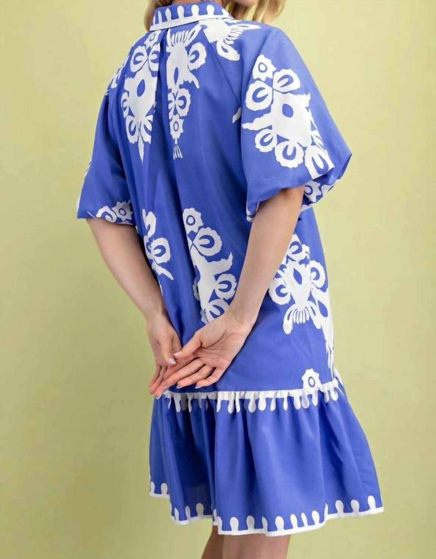 Gigio - Bold Print Mini Dress