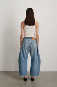 B Sides - Tattered Lace Barrel Jeans
