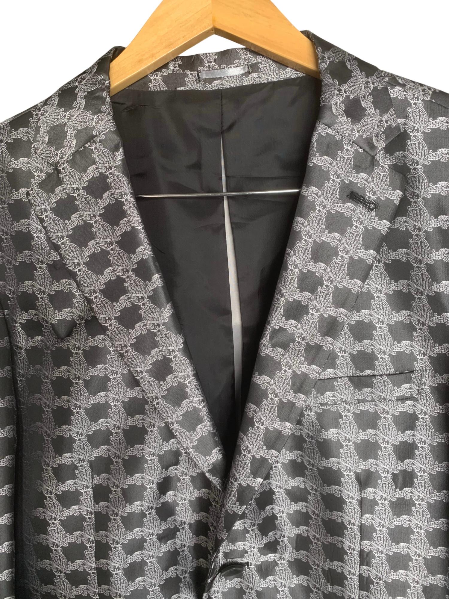 Mizumi Couture - Men Two-tone Checked Blazer