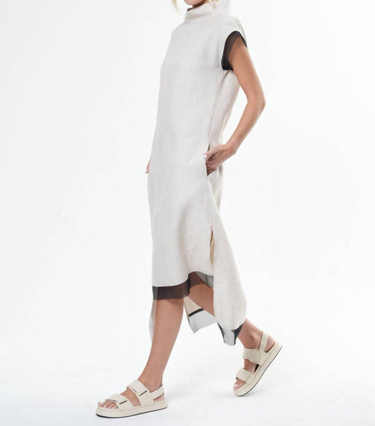 Metamorfosi - Asymmetrical Linen Dress