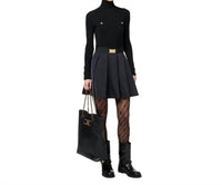Elisabetta Franchi - Logo Embroidered Dress