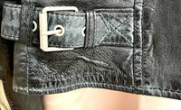 Mauritius - Maysie Leather Peace Sign Jacket