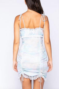 Tie Dye Mini Dress