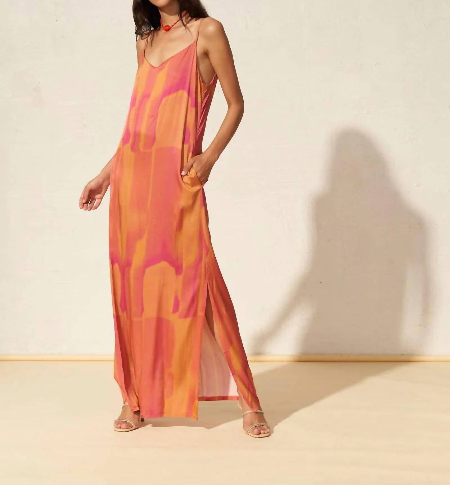 Fete Imperiale - Angelique V-neck Maxi Dress