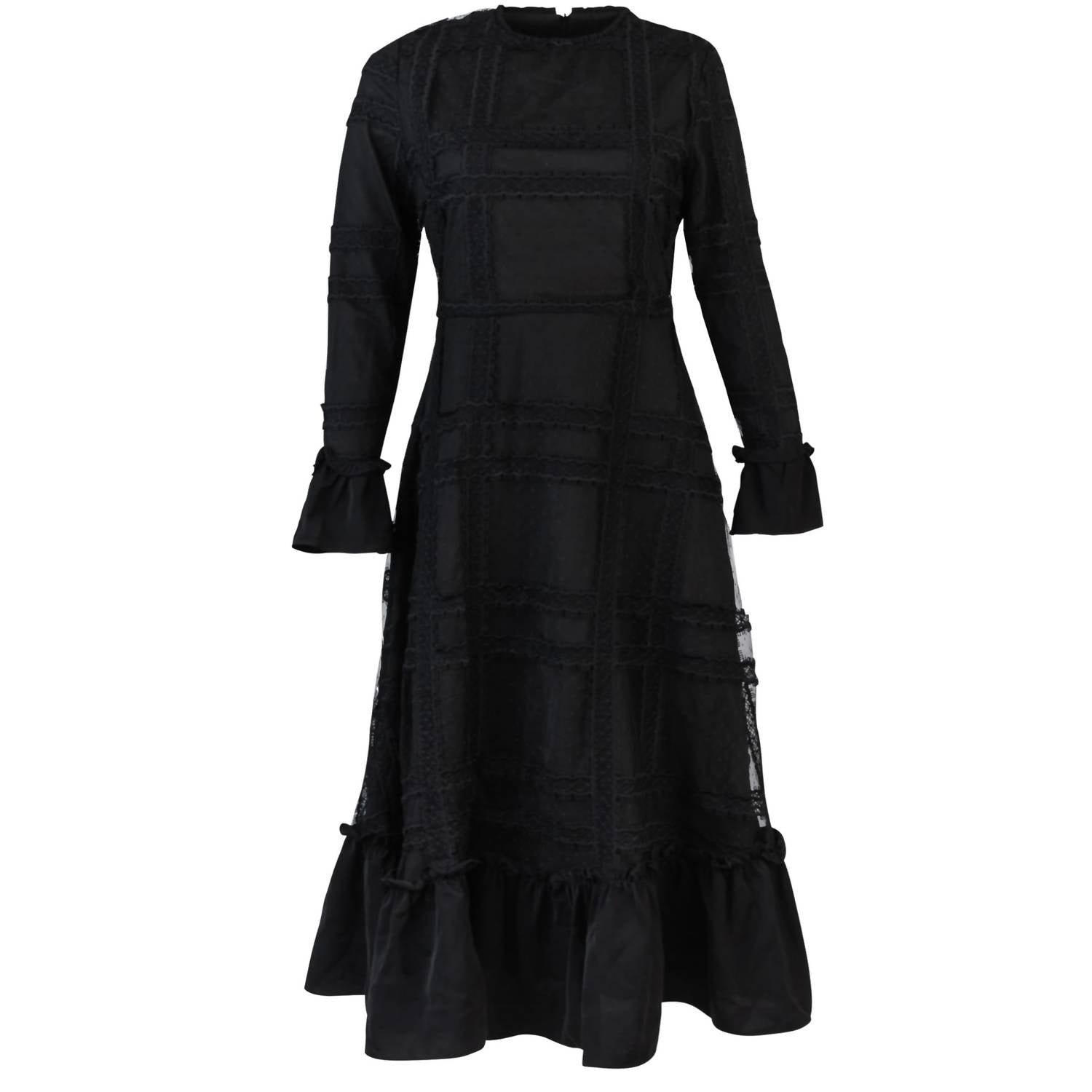 Esteem Couture - Ella Longsleeve Ruffle Dress