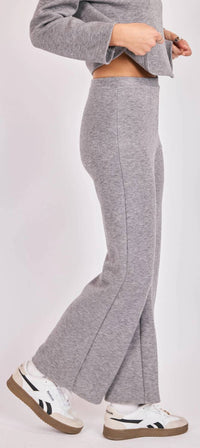 Sadie & Sage - Wide Leg Knit Pants