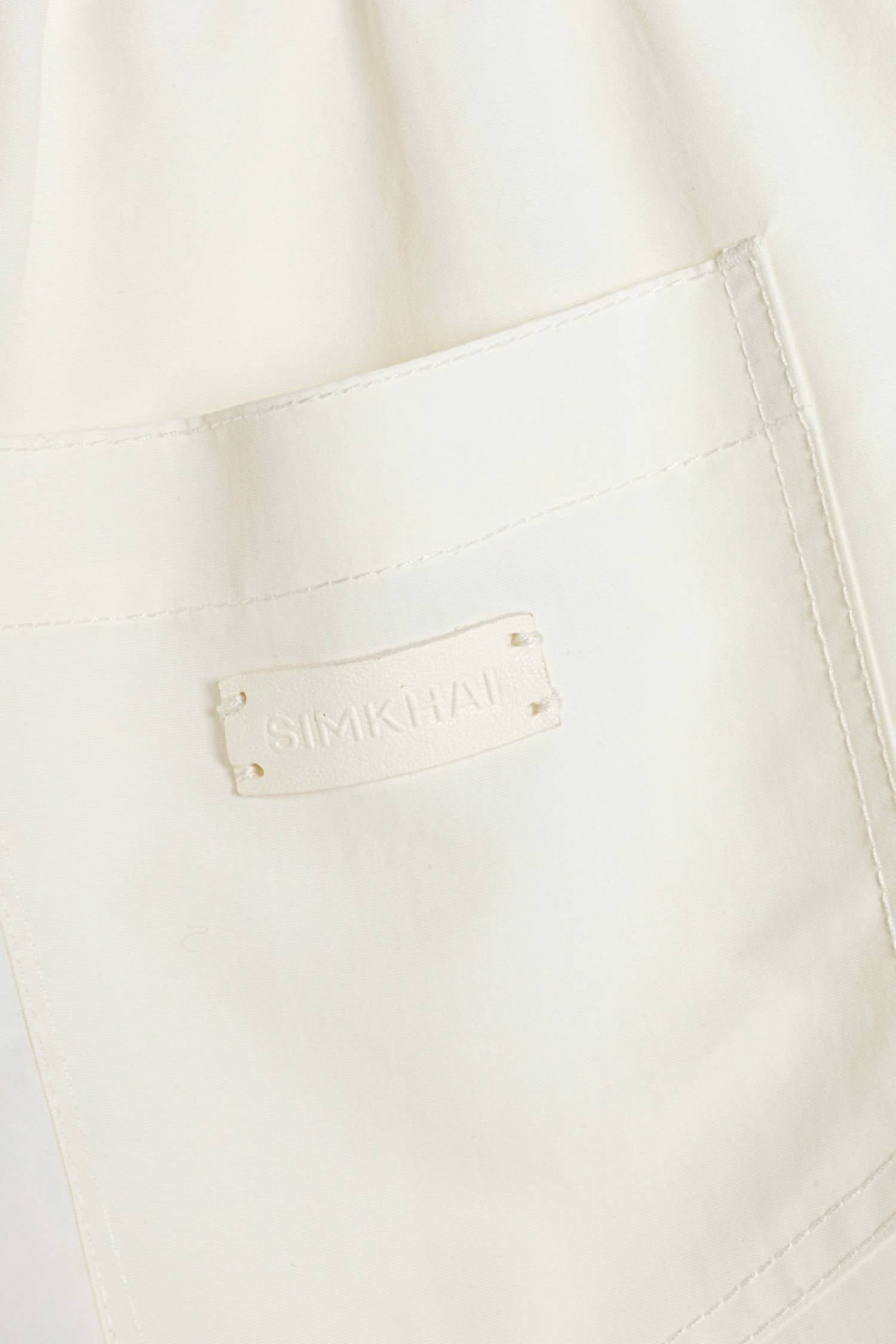 SIMKHAI Lennox Pant in white - women's pants - view 5