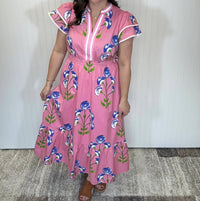 Umgee - Meadow Print Midi Dress