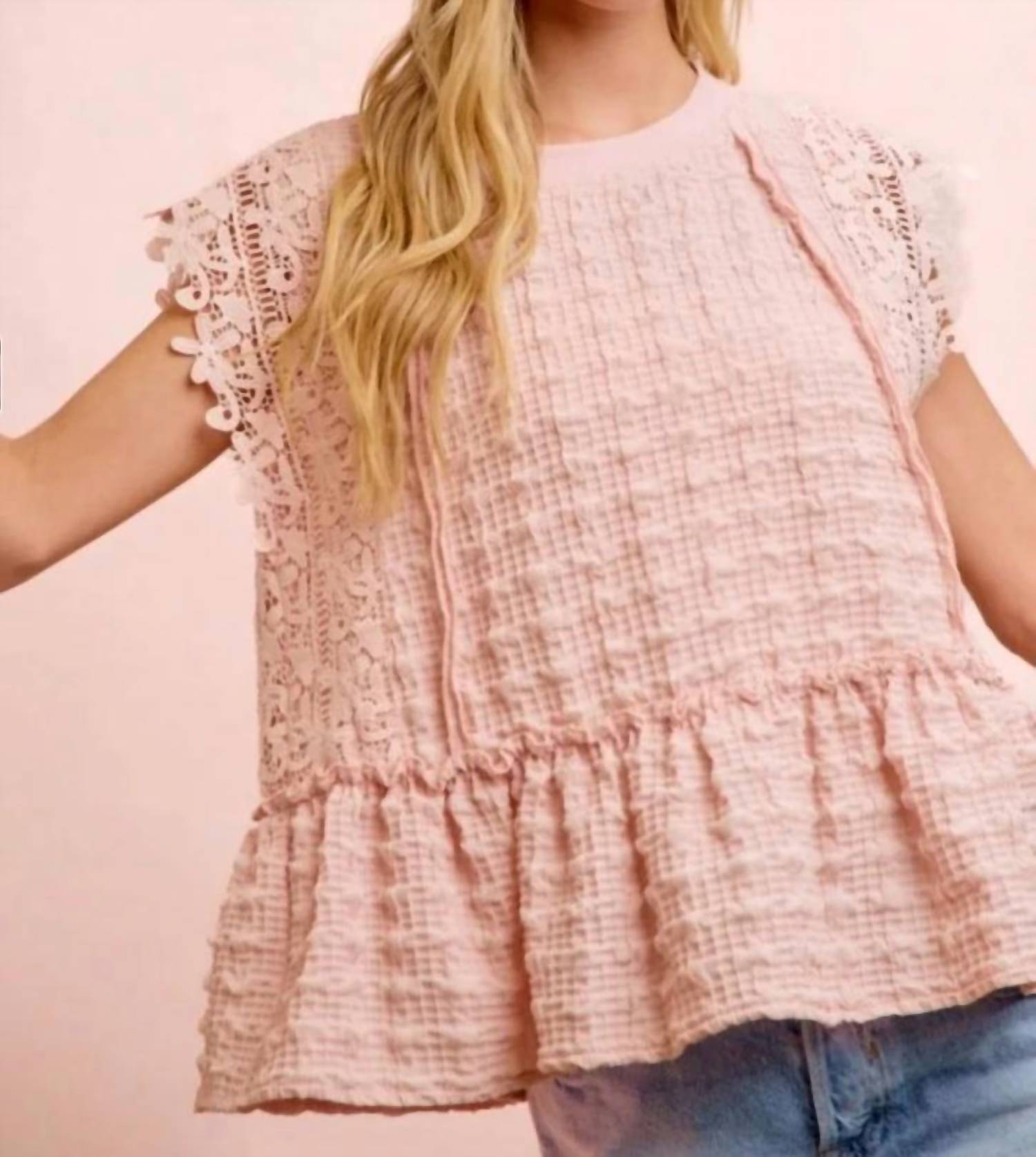 Bibi - Rosalie Peplum Top