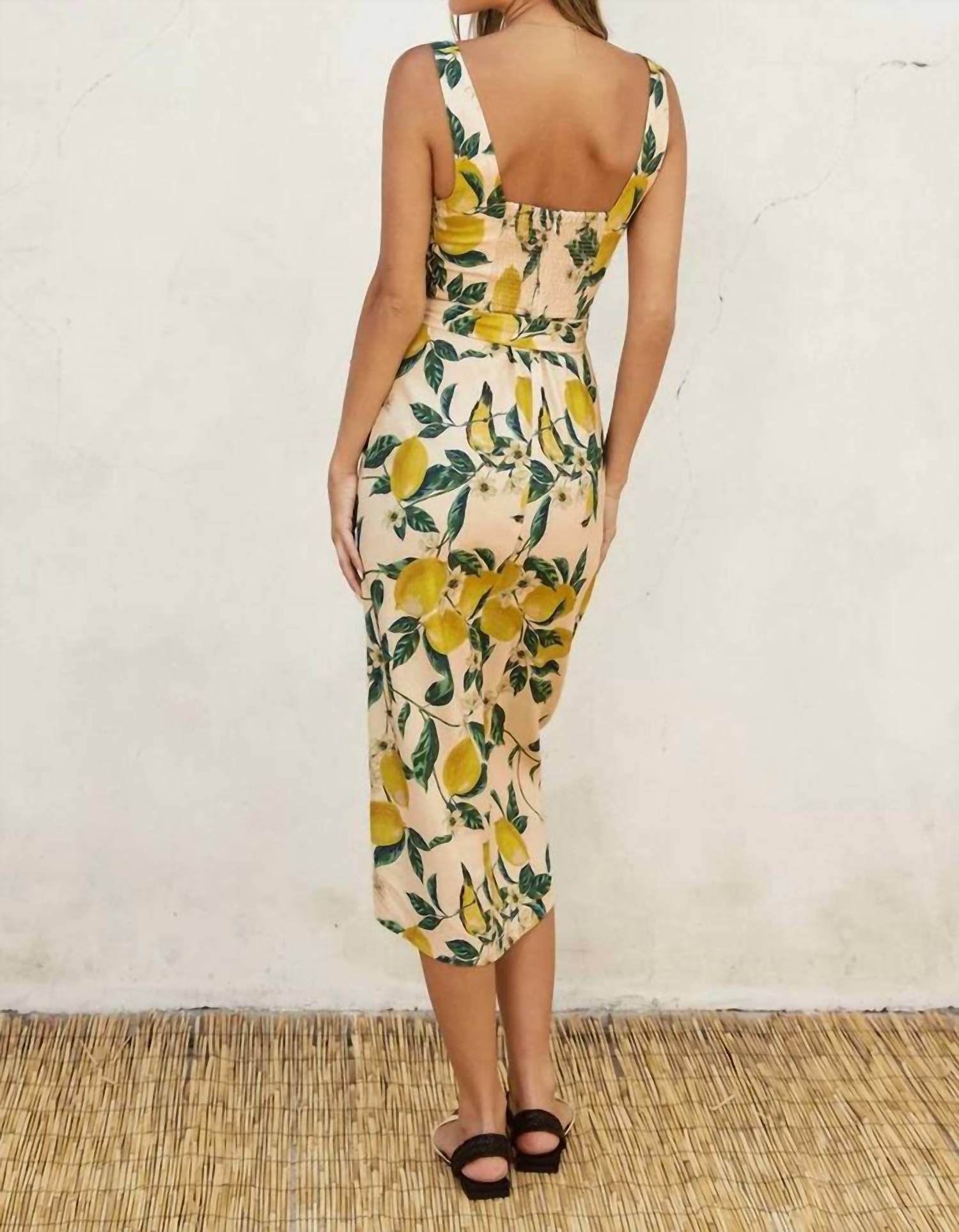 Dress Forum - Tulip Hem Midi Wrap Dress