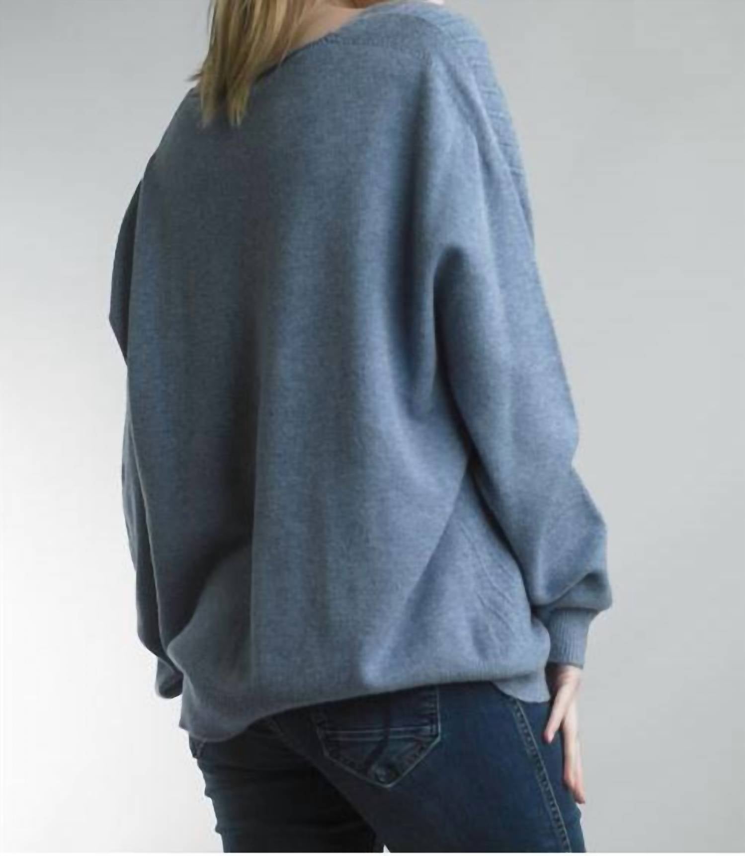 Tempo Paris - V Pattern V-neck Sweater