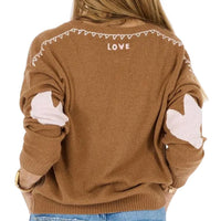 Kerri Rosenthal - Deep V-neck Love Sweater