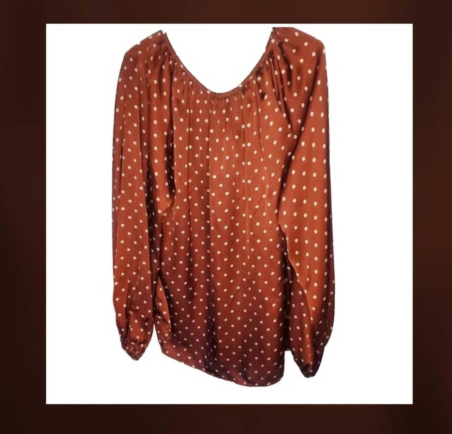 Matty M - Women's Polka Dot Blouse