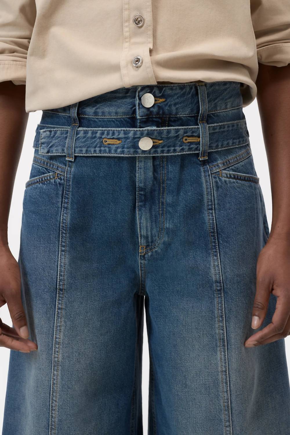 CLOSED Zoya X Jeans in dark blue - women's jeans - alternate view