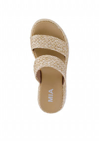 Mia Shoes - Women's Platform Slip On Sandals