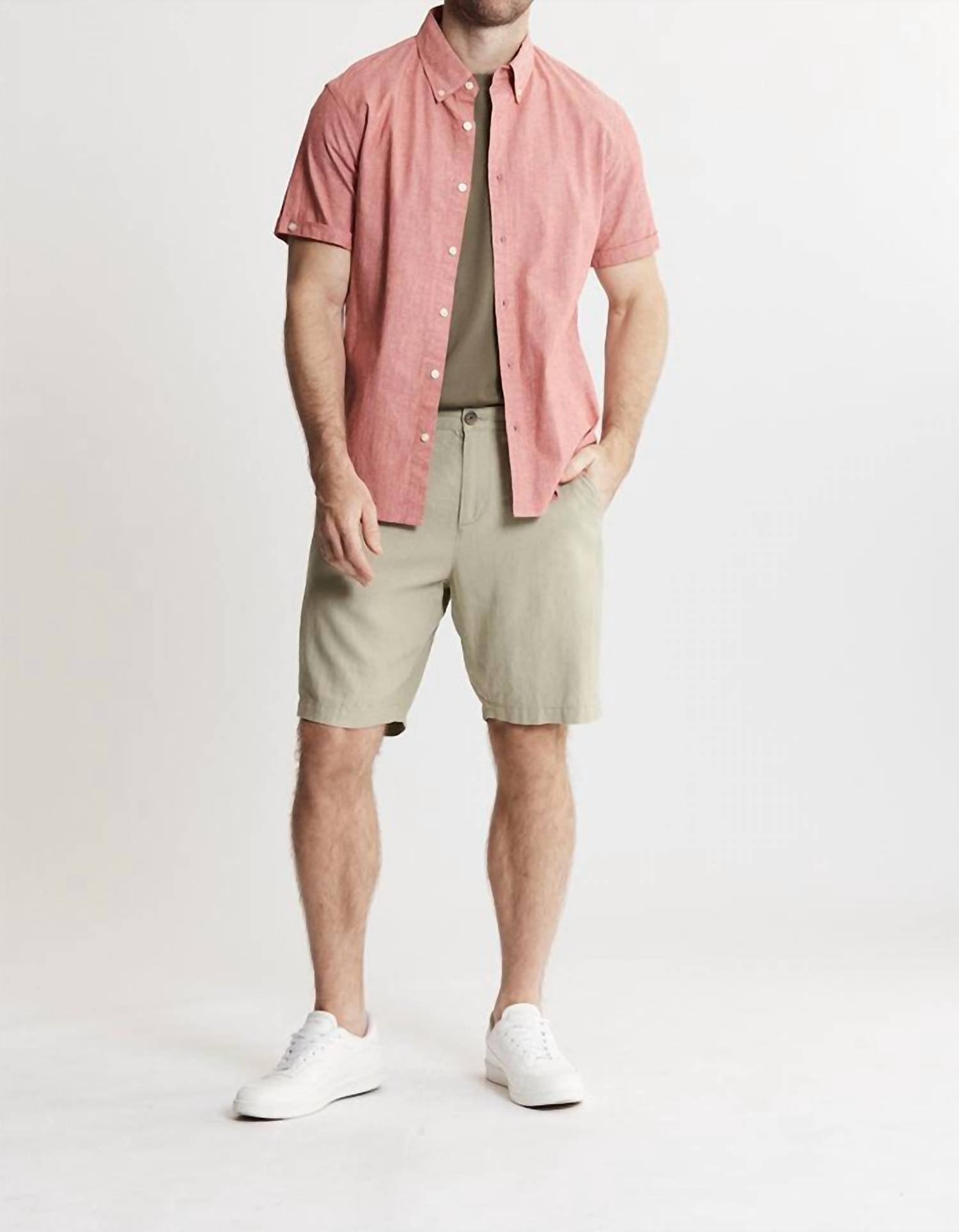 Jachs New York - Short Sleeve Chambray Shirt