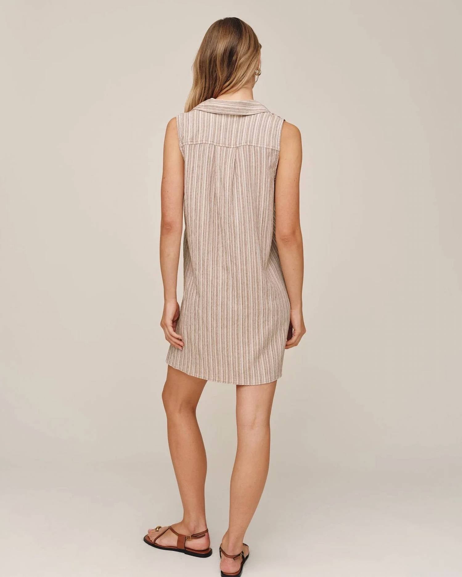 Bella Dahl - Sleeveless Pullover Mini Dress