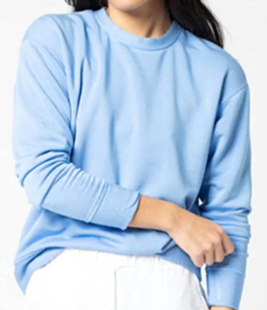 SUPIMA SLUB JERSEY SWEATSHIRT TEE