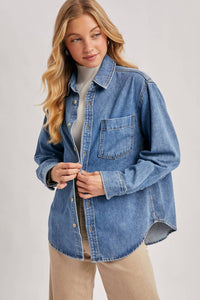 Bluivy - Denim Button Down Shirt