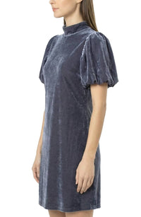 Area Stars - Women's Velvet Mock Neck Dress