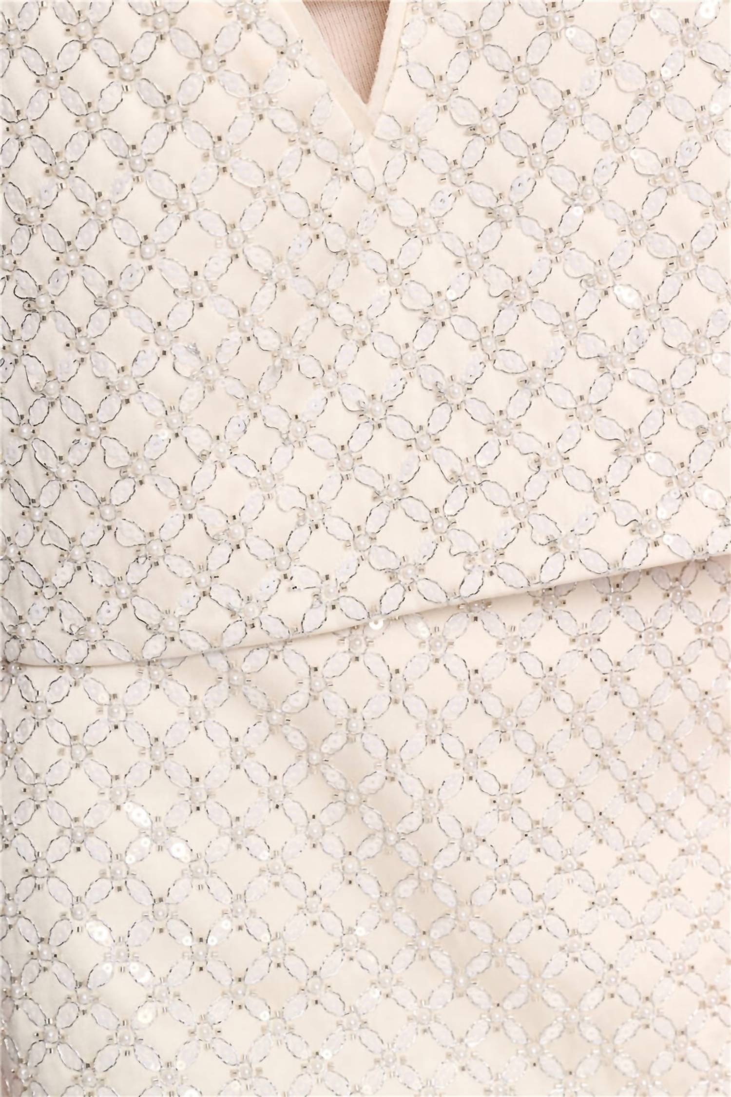 DOROTHEE SCHUMACHER Sparkling Statement Mini Skirt in pearl - women's skirt - view 5