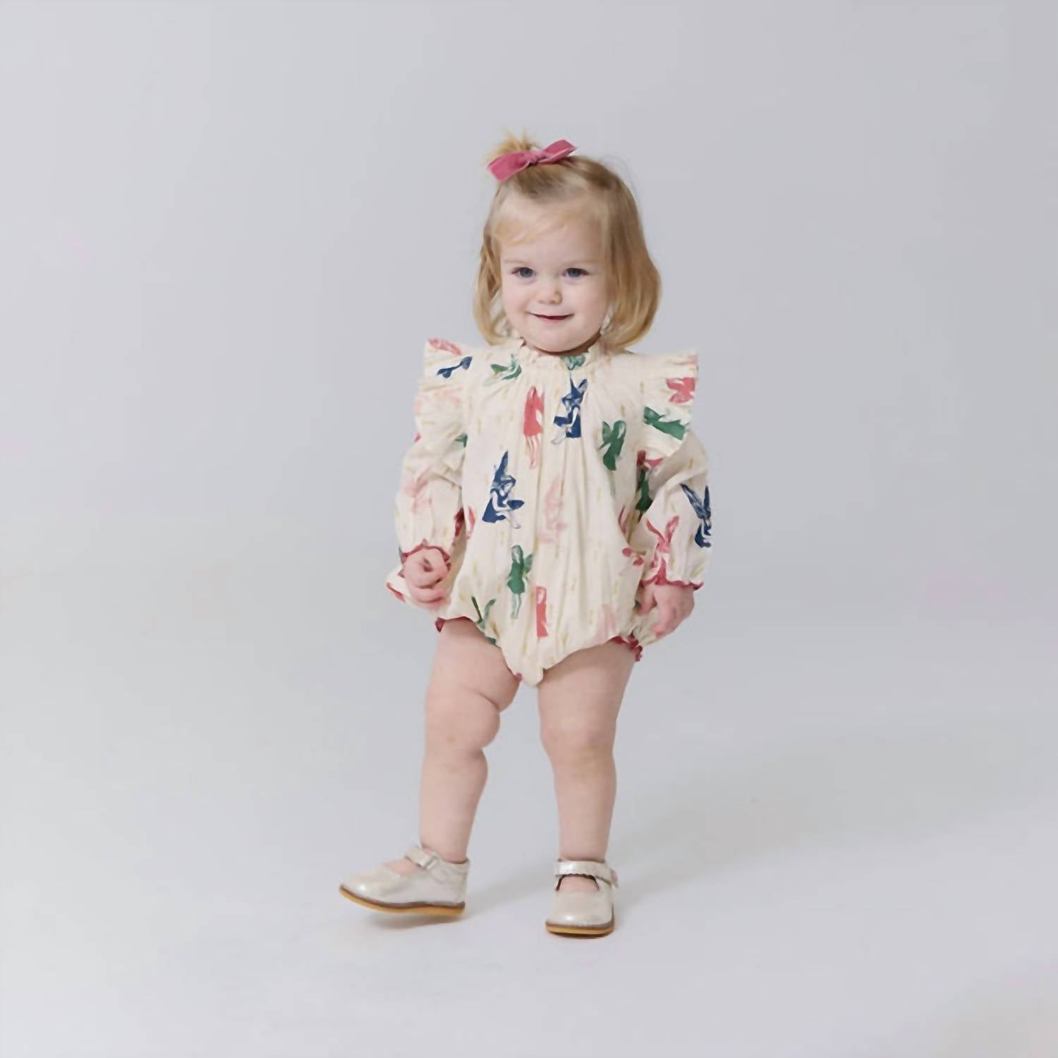 Pink Chicken - Girls' Harper Bubble Romper
