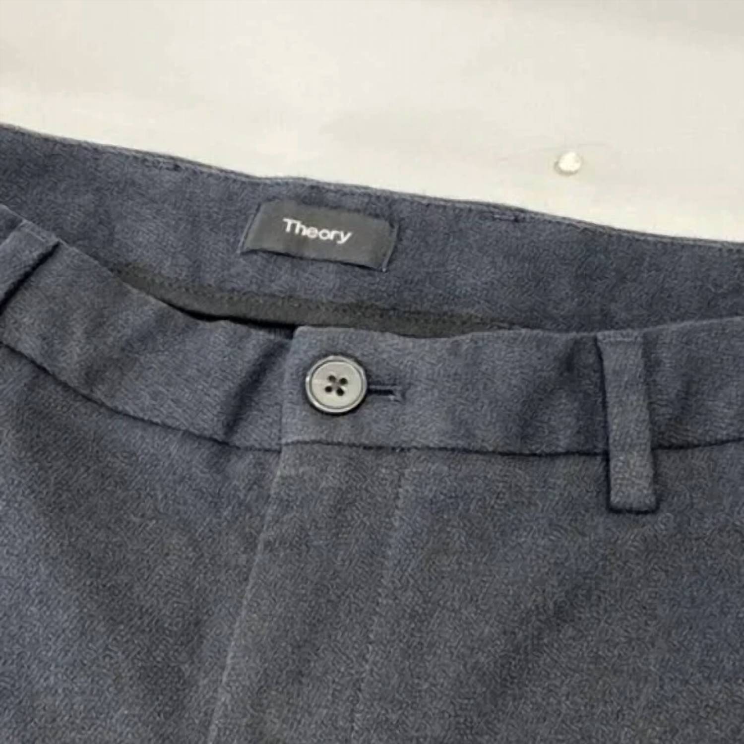 Theory - Men's Zaine SW Jaspe Twill Slim Button Pants
