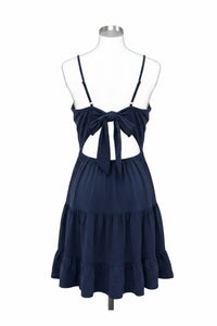 Ocean Drive - WOMEN'S NAUTICAL LINEN MINI DRESS