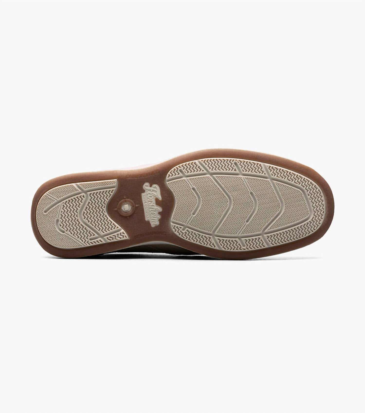Florsheim Men's Lakeside Canvas Moc Toe Slip On in sand - men's loafer - view 4