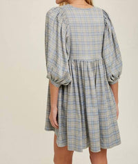 Wishlist - Melinda Puff Sleeve Mini Dress